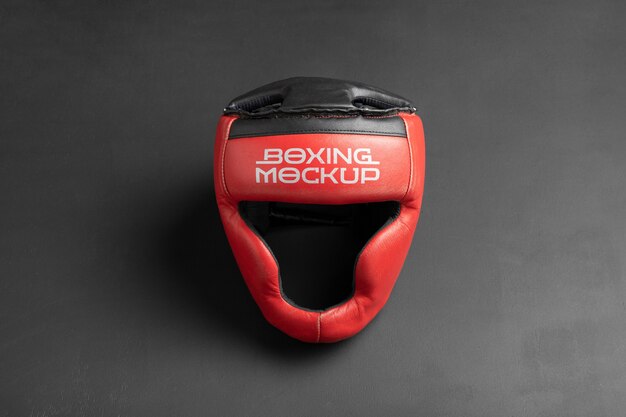 PSD helm-attrappe für den boxsport