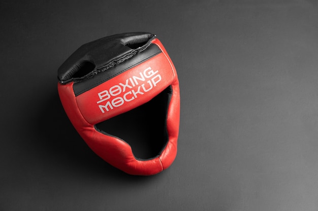 PSD helm-attrappe für den boxsport