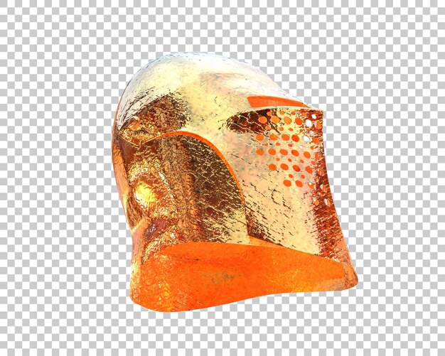 Helmet De Gladiateur Isolé Sur Le Fond Illustration De Rendu 3d