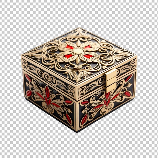 Hermosa caja de pendientes png