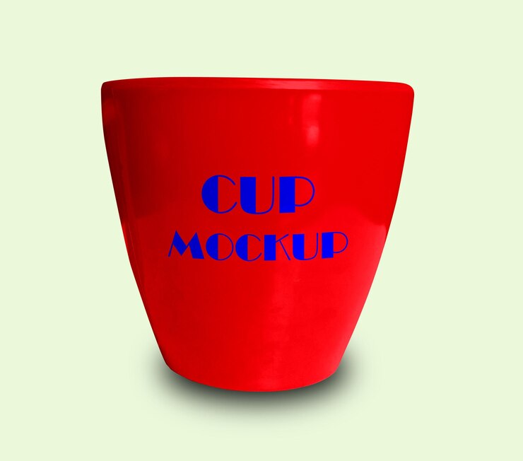 PSD una hermosa maqueta de taza