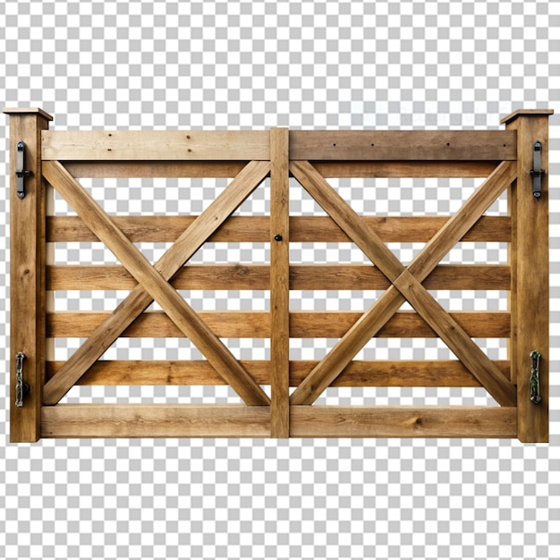 PSD hermosa puerta de madera png