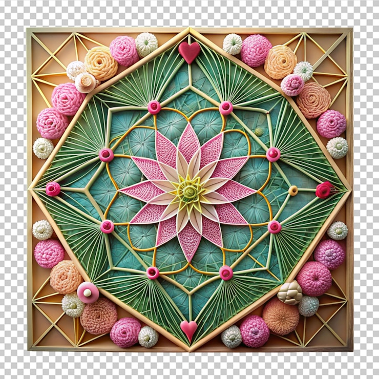 PSD el hermoso arte de cuerdas diy