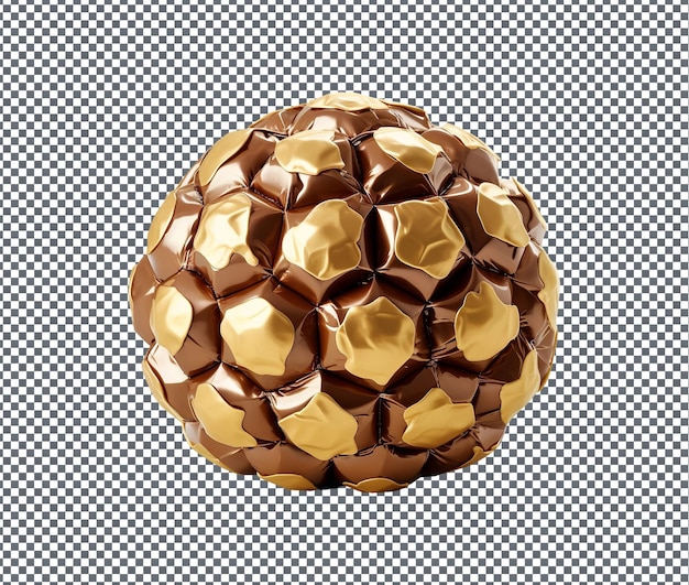 Hermoso Ferrero Rocher aislado sobre fondo transparente