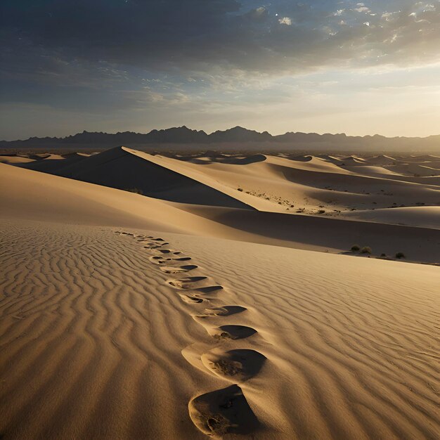 PSD el hermoso paisaje del desierto