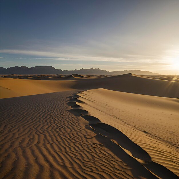 PSD el hermoso paisaje del desierto