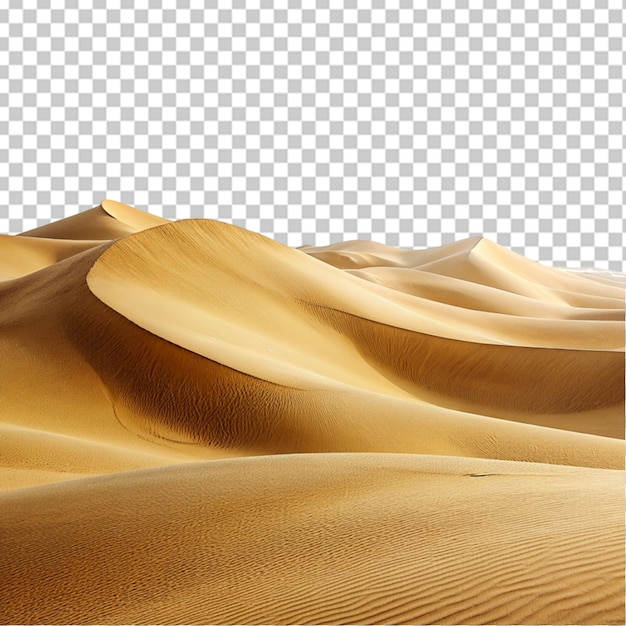 PSD hermoso paisaje de dunas de arena png