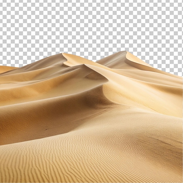 PSD hermoso paisaje de dunas de arena png