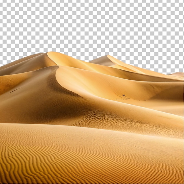 PSD hermoso paisaje de dunas de arena png