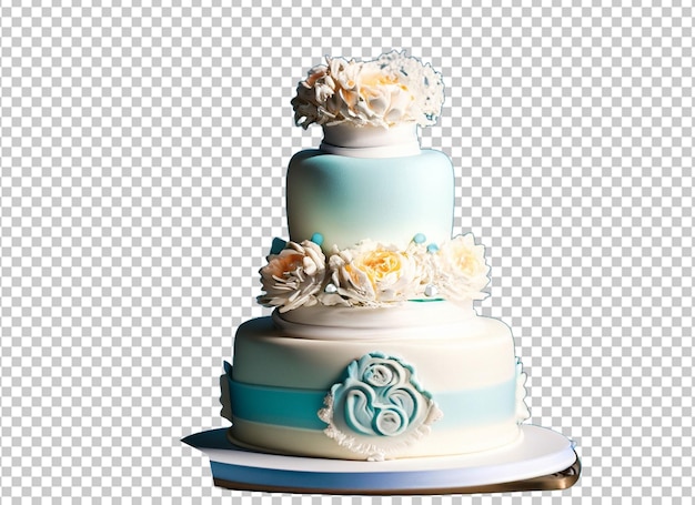 PSD hermoso pastel de cumpleaños