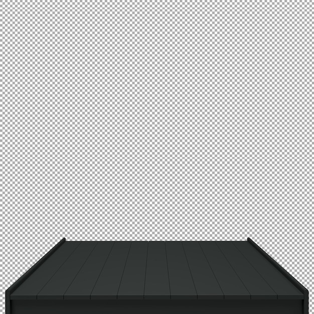Hermoso tablero de madera 3d para el diseño