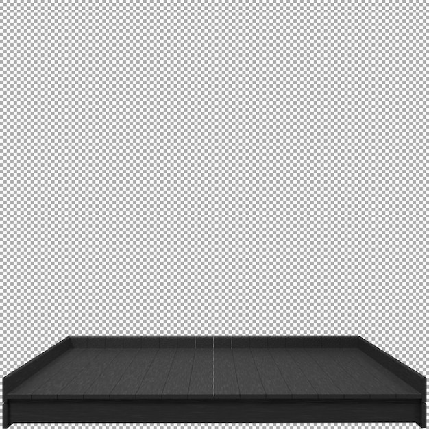 Hermoso tablero de madera 3d para el diseño