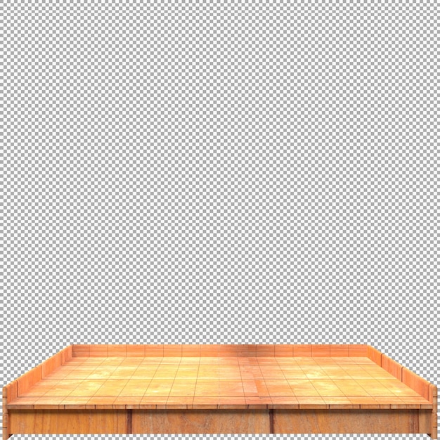 Hermoso tablero de madera 3d para el diseño