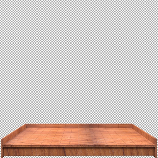 Hermoso tablero de madera 3d para el diseño