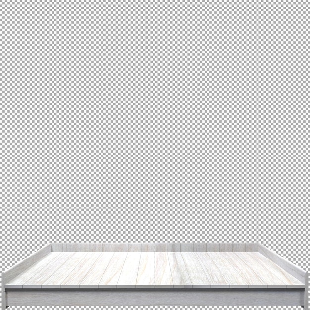 PSD hermoso tablero de madera 3d para el diseño