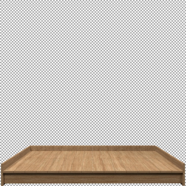 Hermoso tablero de madera 3d para el diseño