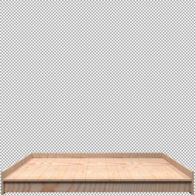 Hermoso tablero de madera 3d para el diseño