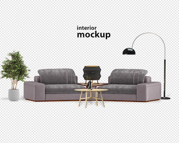 Hermosos diseños interiores en renderización 3D