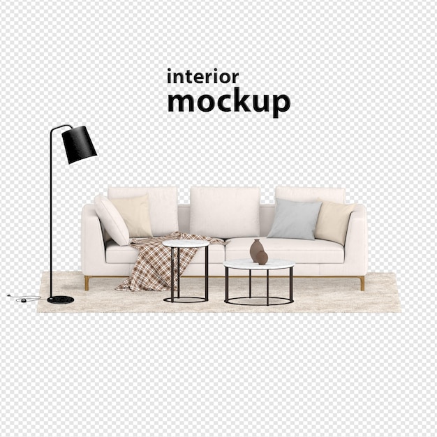 Hermosos diseños interiores en renderización 3D