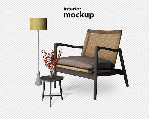 Hermosos diseños interiores en renderización 3D
