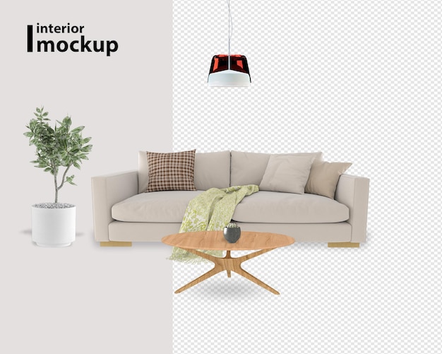 Hermosos diseños interiores en renderización 3D