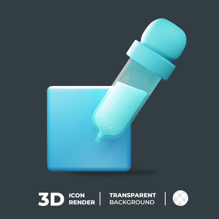 PSD herramientas de diseño pipeta color
