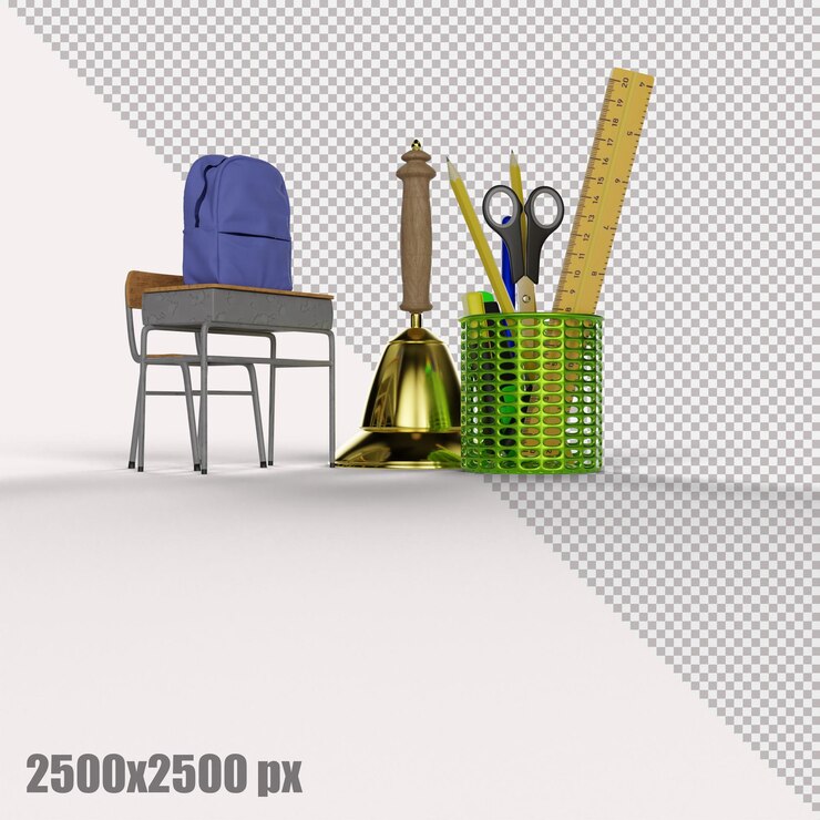 PSD herramientas escolares