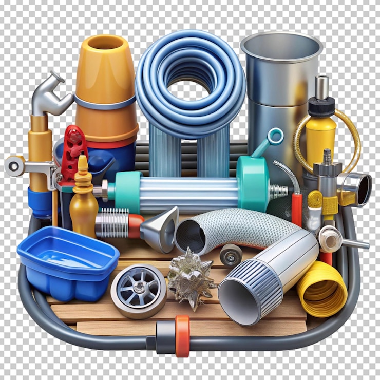 PSD herramientas y materiales para trabajos sanitarios