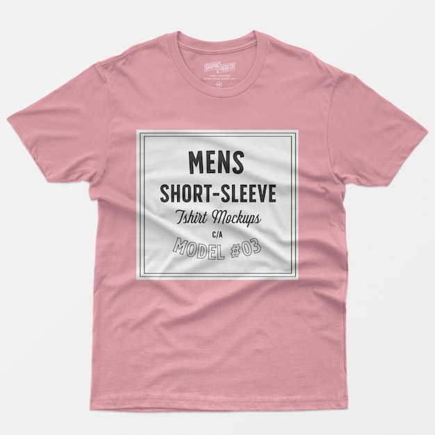 Herren Kurzarm T-Shirt Modelle 03