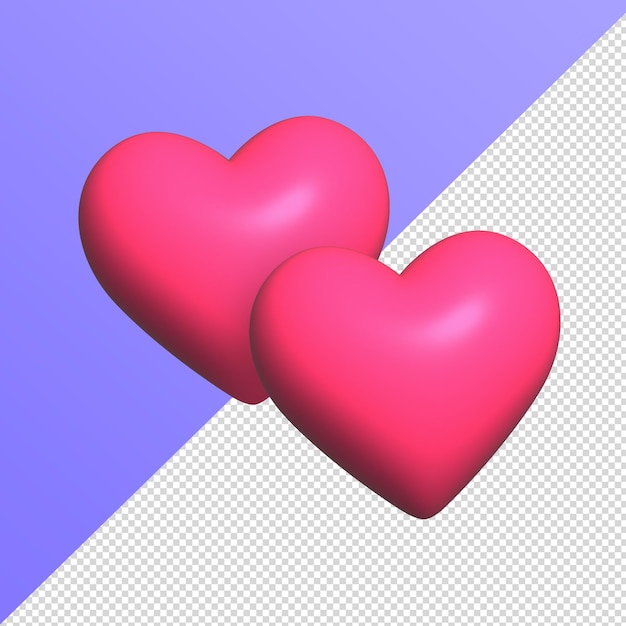 Herz 3d Liebe Emoji
