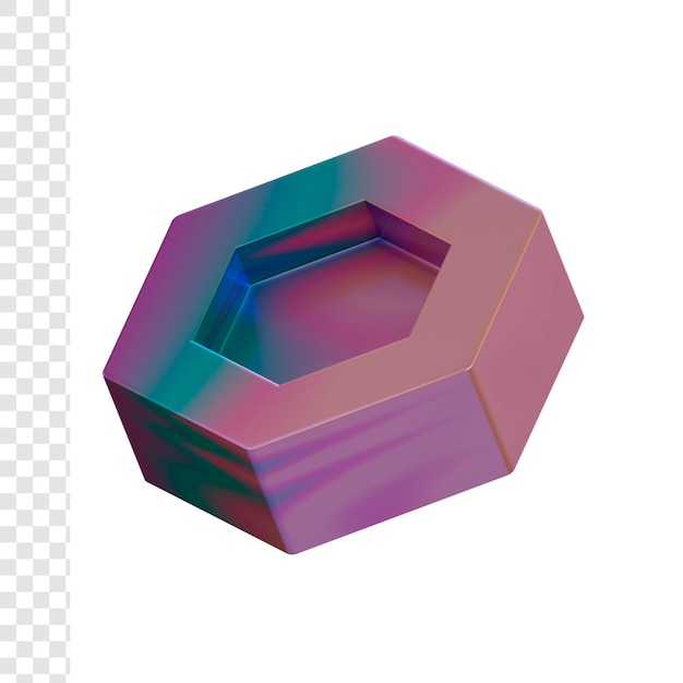 Hexagone 3d