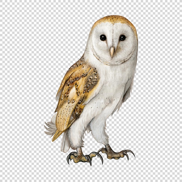 Le hibou de la grange
