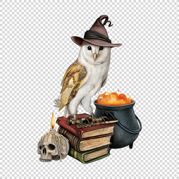 Le hibou magique de la grange