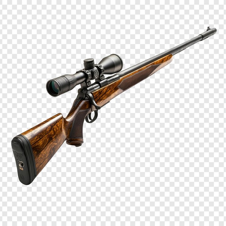 PSD high-end-jagdgewehr mit präzisionstechnik und holzwerk