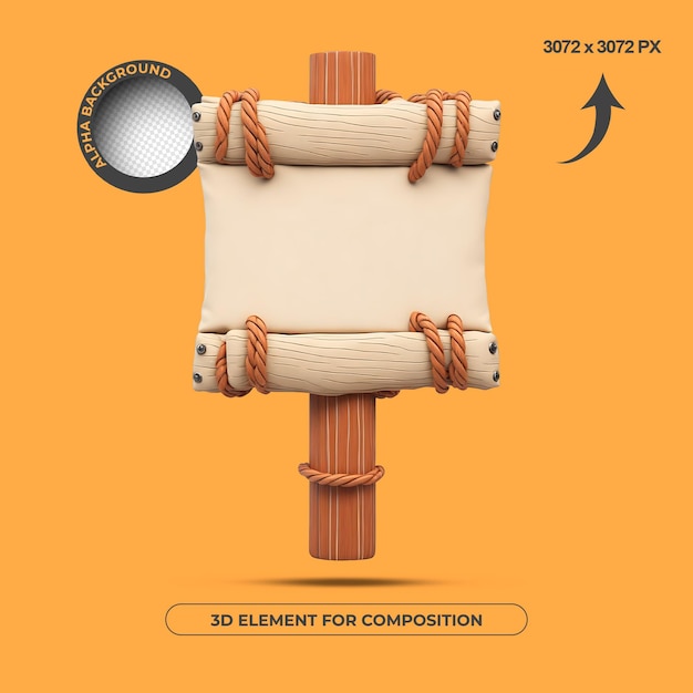 HIGH QUALITY TEXT BASE 3D ELEMENT FOR COMPOSITION