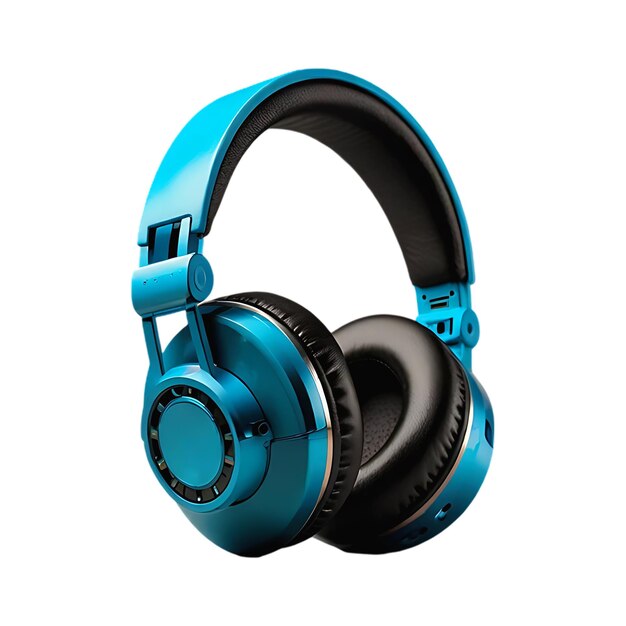 highquality different colors unique headphone on a transparent background ai generative