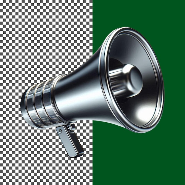 HighQuality Megaphone Graphic für öffentliche Reden und Warnungen auf transparentem Hintergrund png psd