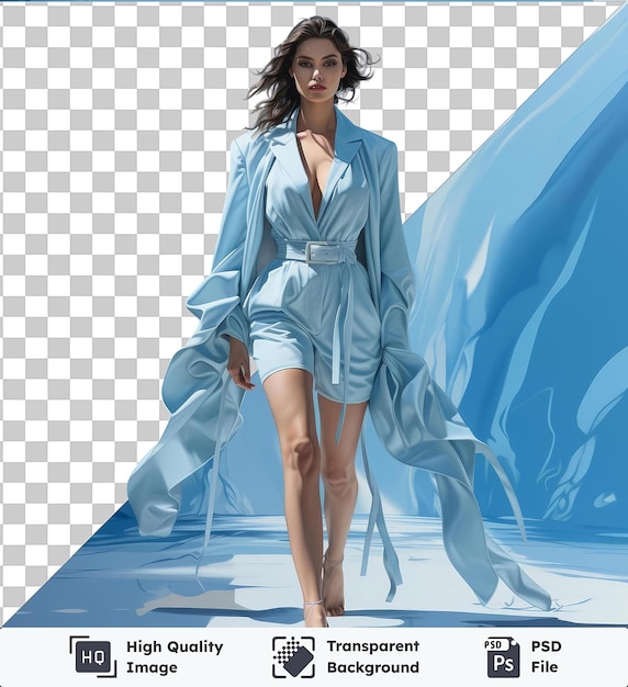 Highquality Transparent Psd Photographique Réaliste Piste De Modèle De Mode