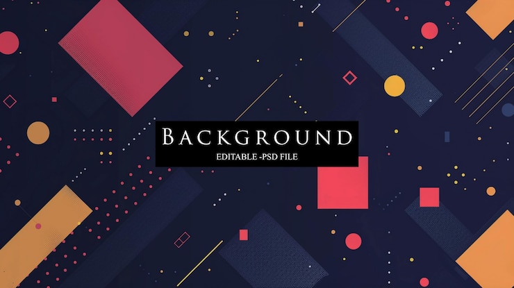 PSD hintergrund abstraktes flaches design