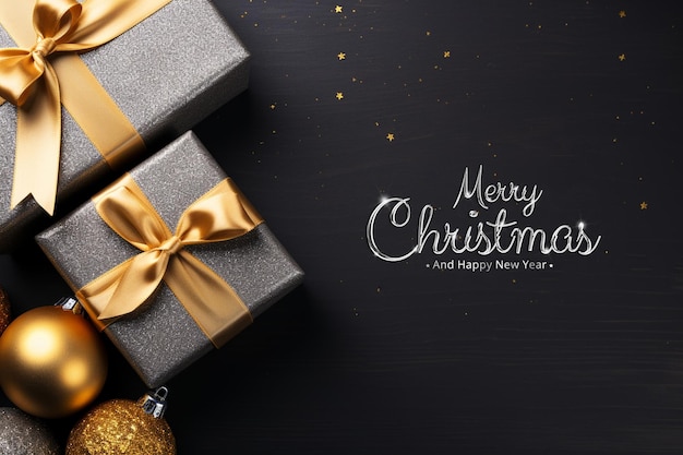 Hintergrund der frohen Weihnachten und des guten Rutsch ins Neue Jahr