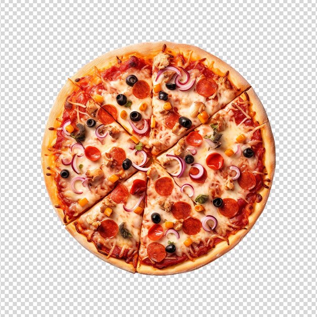 PSD hintergrund der pizza