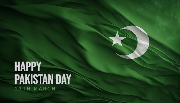 Hintergrund des Happy Pakistan Day