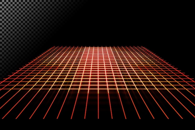 Hintergrund im Retro-Gitter