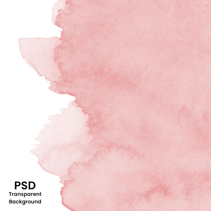 PSD hintergrund in rosa aquarelle