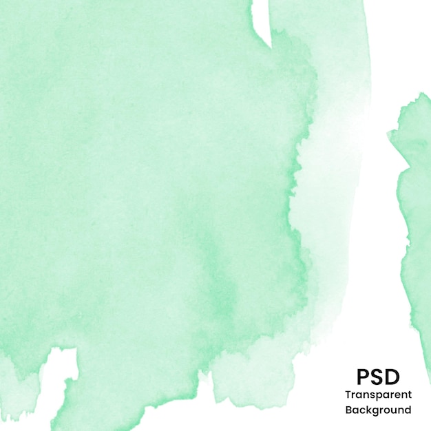 Hintergrund mit grüner Aquarelltextur