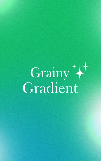 Hintergrund mit holographischer Textur mit gradienter, körniger Aura