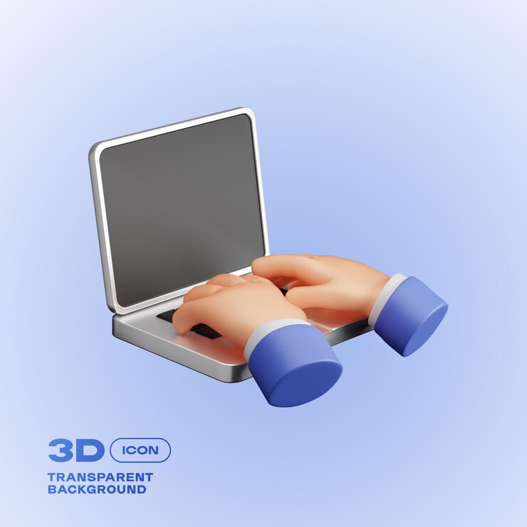 PSD hire skill 3d icon png template