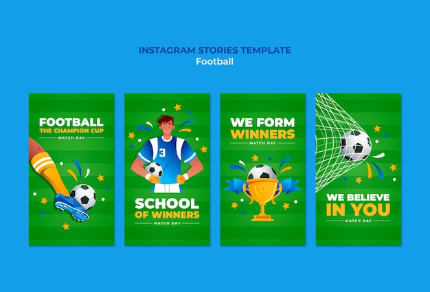 Histoires Instagram De Jeux De Football