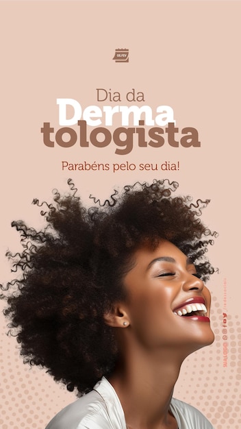 PSD história de dia da dermatologista