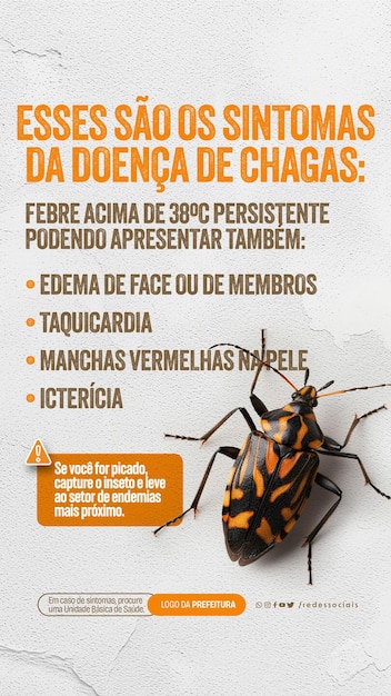 PSD história de doenca de chagas